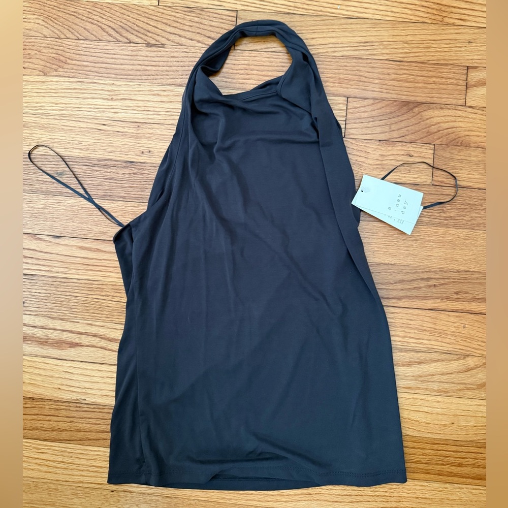 Dark Grey Halter Top